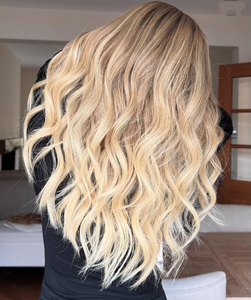 Parrucca Vergine Qualità 12A Lunga <span class=keywords><strong>Biondo</strong></span> <span class=keywords><strong>Cenere</strong></span> Balayage Onda Morbida Cuticola Allineata <span class=keywords><strong>Capelli</strong></span> Europei per Lace Trasparente HD <span class=keywords><strong>Cenere</strong></span> 1 Pezzo - Product Image 4