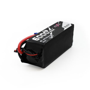 Batteria nera di lipo di serie 6000mah 22.2v 6s 65c di cnhl con la spina ec5 - Product Image 3