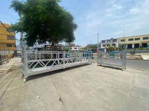 <span class=keywords><strong>Platform</strong></span> kerja dengan suspender, sertifikat <span class=keywords><strong>CE</strong></span> kinerja tinggi mengayun berwajah baja - Product Image 4