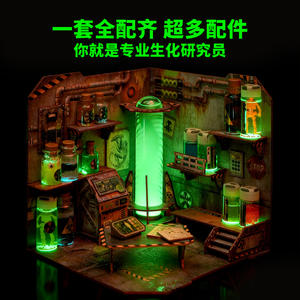 ชุดทดลองวิทยาศาสตร์ Science Duck Mutation Lab DIY Kit 6+ ชุดของเล่นทดลองวิทยาศาสตร์สำหรับเด็ก ประกอบเอง ชุดของขวัญสำหรับเด็กทุกเพศทุกวัย ลายการ์ตูน KT Plate - Product Image 2