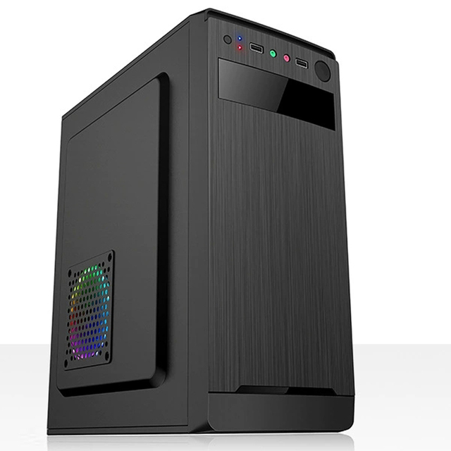 2026 Full Tower Desktop Computer Case ATX Power Supply Aluminum Alloy Steel Construction  Fan Cooling Side Panel Window
