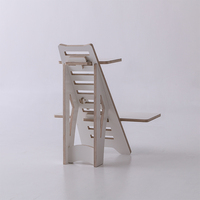 Bureau d'ordinateur surélevé réglable en hauteur, support d'écran en contreplaqué, poste de travail pour ordinateur portable, convertisseur stable, bureau OEM