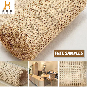 Mới tre tự nhiên wicker vải tấm tổng hợp mía dệt Ratan CuộN - Product Image 2