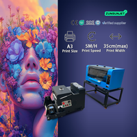 Nueva Impresora DTF para Camisetas, Máquina de Impresión A3 de 30 cm con 2 Cabezales XP600 I1600