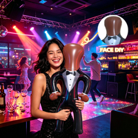 Poupée gonflable personnalisée en PVC Mart, figurine gonflable amusante pour fêtes, jouet gonflable pour fêtes, accessoires photo pour mariages