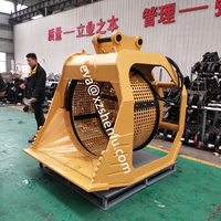 Bucket Penyaring Tanah Berkualitas Tinggi untuk Excavator Hidrolik