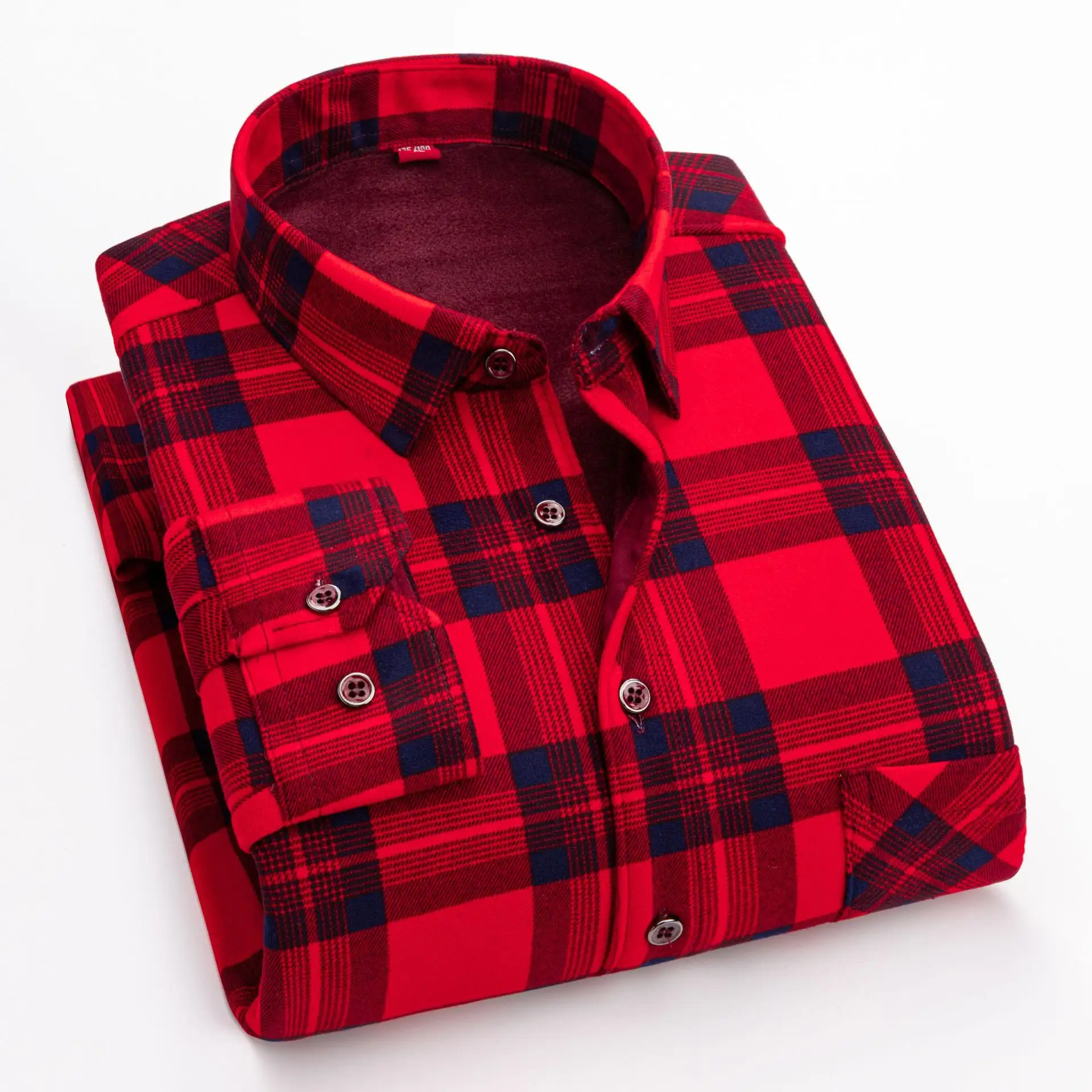 high quality Flannel mens shirts checks plaids stripes Men's 100% Cotton shirts