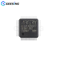 Microcontrolador ARM Cortex-M4F de 32 bits Geesing, 288 MHz, 1 MB de Memoria Flash, LQFP-48 con FPU, DSP, Doble OTG, Ethernet, ADC de 5.33 Msps, AT32F435CGT7