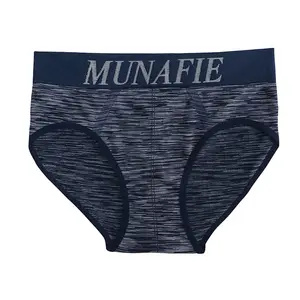 Munafie Nylon Custom Men Boxer Underwear With Private Logo Cotton Sport men short boxer brief underwear