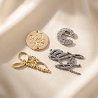 Étiquettes métalliques personnalisées Rivet Fix pour jeans et vêtements d'extérieur