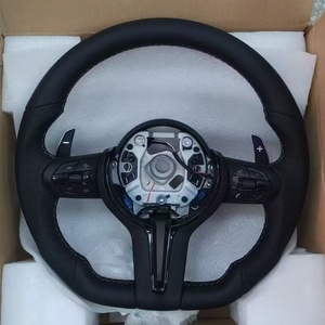 Vente en gros de <span class=keywords><strong>volant</strong></span> en <span class=keywords><strong>cuir</strong></span> pour BMW M3 M4 M5 M6 F30 F10 F15 F36 F01 F20 F22 F25 F31 F32 E71 E90 X1 X2 X3 X4 X5 X6 Series - Product Image 3