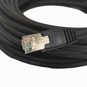 <b>Ethernet</b> <b>Cable</b> Cat5e Cat6 <b>Cable</b> Assemblies 2m Shielded Male M12 D Code Connector to <b>RJ45</b> - Product Image 3