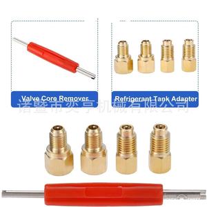 Brass Valve <b>Adapter</b> 1/2 Inner 1/4 Outer For Refrigeration System - Product Image 2