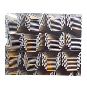 2021 High demand products retaining walls sheet pile u sheet pile cold rolled u steel sheet pil