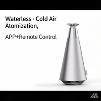 Difusor de Aroma sin Agua, Difusor de Perfume para el Hogar, Máquina Difusora de Aroma, Difusor de Aceites Esenciales sin Agua, Máquina Nebulizadora