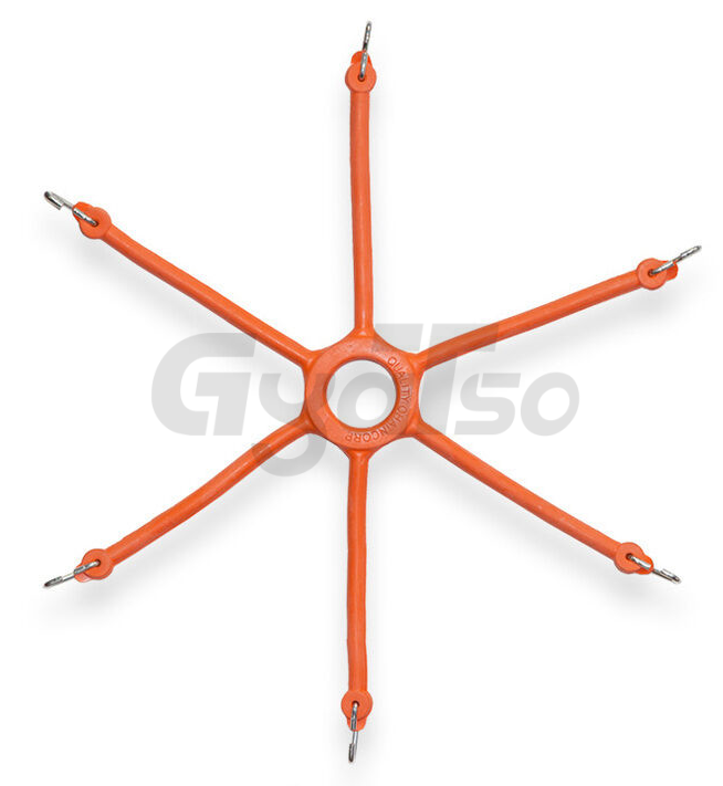 Orange 6 Arm Truck Snow Tire