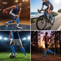 Manchons de protection pour football avec protège-tibias légers, respirants, antibactériens – Équipement de protection estival pour hommes, femmes et jeunes – Entraînement et matchs