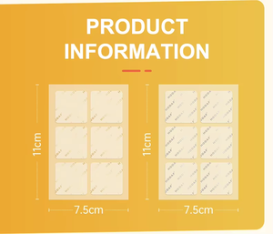Patch transdermique multivitaminé naturel en gros pour améliorer la concentration, l'immunité et l'énergie, avec vitamines A, C, E, OEM/ODM - Product Image 3