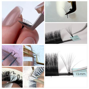 थोक व्यक्तिगत डी सिल्स कश्मीरी मखमली मैट ब्लैक कस्टम मेडी लैश ट्रे की आपूर्ति - Product Image 4