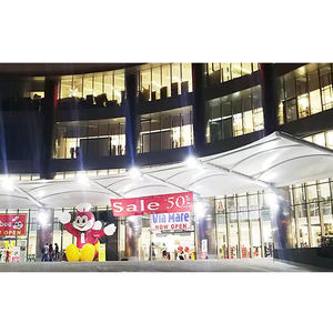 Cobertizo de Membrana Arquitectónica para Paisajismo, Toldo de Membrana Tensada de PVDF, Estructura de Acero para Paisajismo - Product Image 5