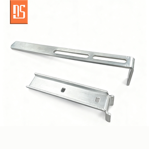 Loquet <span class=keywords><strong>de</strong></span> <span class=keywords><strong>porte</strong></span> coulissante en fer galvanisé à double verrouillage, pièces <span class=keywords><strong>de</strong></span> <span class=keywords><strong>porte</strong></span> roulante, verrou à boulon facile à installer - Product Image 5