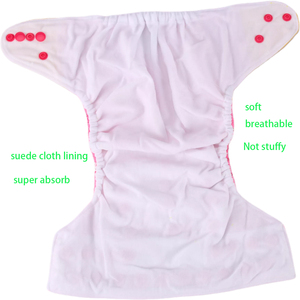 Pañal de Tela de Gamuza Antibacterial, Seguro y Lavable, Transpirable, para Bebés de 1 a 3 Años, Ropa Interior para el Cuidado Integral Durante Todo el Día - Product Image 3