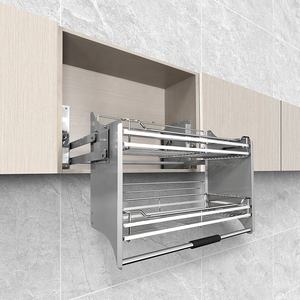 Organizador Deslizante para Botellas de Salsa y Bebidas, Estante <span class=keywords><strong>Colgante</strong></span> para Gabinete de Cocina, Cesta Extraíble para <span class=keywords><strong>Baño</strong></span> - Product Image 4