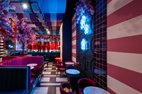 Ensemble de restaurant personnalisé en gros, banquettes d'angle de restaurant commercial, tables et chaises adaptées aux restaurants commerciaux
