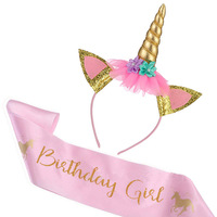 Vaisselle jetable rose licorne assiettes à gâteaux tasses serviettes nappe pailles filles enfants anniversaire bébé fête ensemble