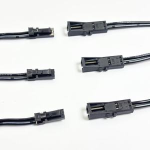 LED 가구 조명을위한 20/22/24 AWG 와이어 하네스 듀퐁 L813 2 핀 2.54mm 플러그 연장 케이블 - Product Image 1