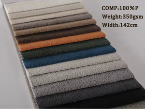 Velours Jacquard Tricoté en Trame, Composite Vernal, 100% Polyester Non-tissé, Ignifuge, Imperméable, Poids Moyen, Couleur Vive - Product Image 2