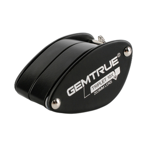 Dikai Tools Hoge Kwaliteit Juwelier Opvouwbare Optische Lens 10x Vergrootglas Diamant Triplet Loep - Product Image 5