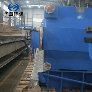 बड़े पैमाने पर 1500 एक्स 1500 मिमी डायाफ्राम फिल्टर प्रेस उपकरण वेल्डिंग-मुक्त बीम और उच्च-इलास्टिक झिल्ली के साथ - Product Image 6