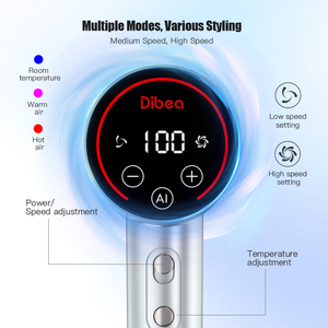 Secador de Pelo Iónico Profesional de Alta Velocidad con Control Inteligente de Temperatura de 110000 RPM para el Cuidado del Cabello - Product Image 5
