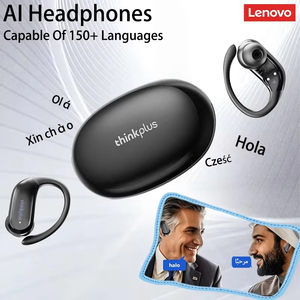 Ai dịch Tai nghe LENOVO xt55 không dây BT 5.4 HIFI chất lượng âm thanh tai nghe Tai nghe thời gian thực Dịch Giả tai nghe - Product Image 1