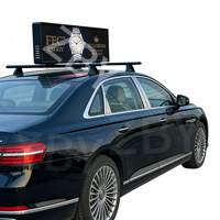 Pantalla LED para Techo de Taxi, a Todo Color, para Exteriores, Resistente al Agua IP65, HDR10+, 4500 Nits, 50000 Horas, Publicitaria, P2.5-P5