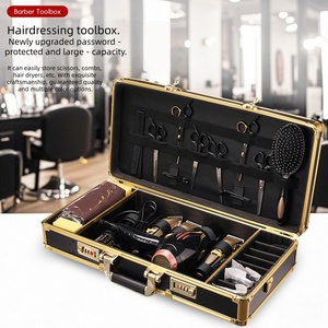 Chuyên Nghiệp Cắt Tóc Trường Hợp Salon Du Lịch Xách Tay Tay Thực Dụng Hộp Công Cụ Vẻ Đẹp Thiết Lập Lưu Trữ Trường Hợp Thợ Cắt Tóc Tóc Cắt Hộp Công Cụ - Product Image 6