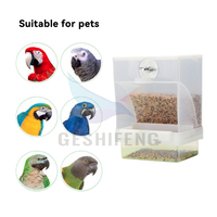 Vente en gros Mangeoire pour oiseaux Mangeoire pour cage à oiseaux Accessoires pour perruche Canari Cockatiel Finch