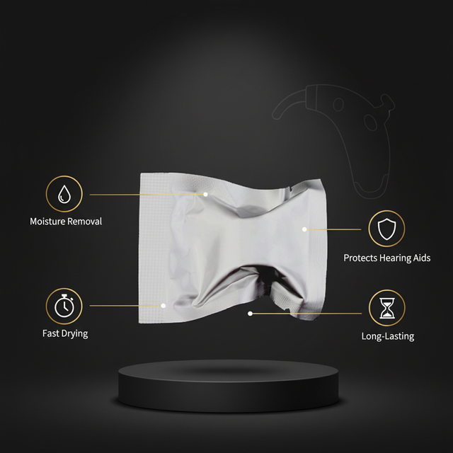Jinyu Portable Hearing Aid Dryer Durable Moisture Proof Anti-Corrosion Eco-Friendly Class II Removes Ambient Moisture for Health