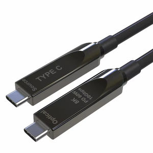 高品質5M 7M 10M 15M USB 3.2 Gen2x1タイプC-タイプC DP 4-LANEフル機能AOCケーブル - Product Image 1