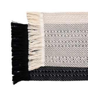 Trang Trại Phong Cách Mỹ Trang Trí Bàn Cổ Điển Vải Dệt Bằng Tay Đay Màu Be Macrame Vải Bố Bảng Á Hậu - Product Image 6
