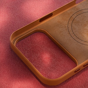 Étui de luxe en cuir PU pour affaires L006, vente directe usine pour iPhone 17 16 15 14 13 Pro Max avec aimant et animation - Product Image 5