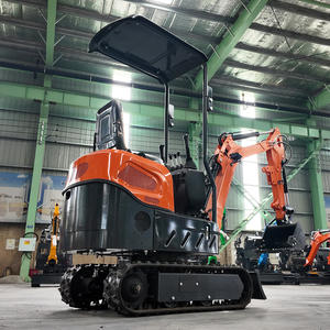 Excavatrice compacte de 1,2 tonne à bras de rotation zéro, moteur Kubota, certifiée EPA CE, idéale pour les projets urbains en espace restreint, directement de l'usine - Product Image 4