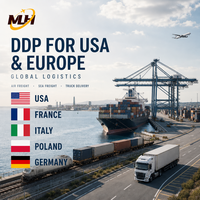 Agent d'expédition maritime LCL Chine-USA pour le fret e-commerce, services DAP DDP pour conteneurs 20GP et 40HQ