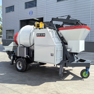 Peralatan konstruksi P-752 <span class=keywords><strong>Mixer</strong></span> semen pemuatan sendiri dengan mesin pompa <span class=keywords><strong>Mixer</strong></span> beton disediakan Motor listrik atau Diesel - Product Image 4