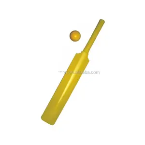 Junior PLASTIC cricket racket bat with ball for outdoor training kids toy