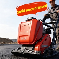 Compacteur à plaque vibrante professionnel pour asphalte, idéal pour allées et patios