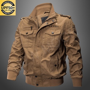 High Quality Men's Winter <b>Pilot</b> Cotton <b>Jacket</b> Warm Thickened Coat Windbreaker Plus Size Canvas Fabric Cotton Winter Essential - Product Image 3