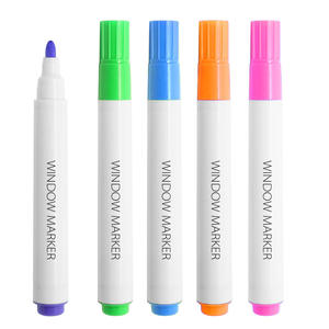 Big Tip Felt Custom Logo Whiteboard Dry Erase Wipe Dual-Sided <b>Writing</b> Quick-Dry Ink Marker Pen - Product Image 2