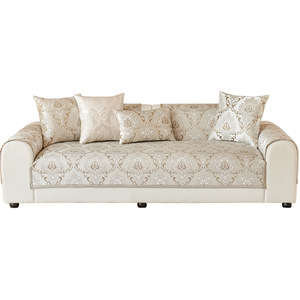 Coussin <span class=keywords><strong>de</strong></span> canapé polyvalent quatre saisons, antidérapant, style européen, luxe léger, moderne, jacquard haut <span class=keywords><strong>de</strong></span> gamme, <span class=keywords><strong>housse</strong></span> <span class=keywords><strong>de</strong></span> canapé - Product Image 6